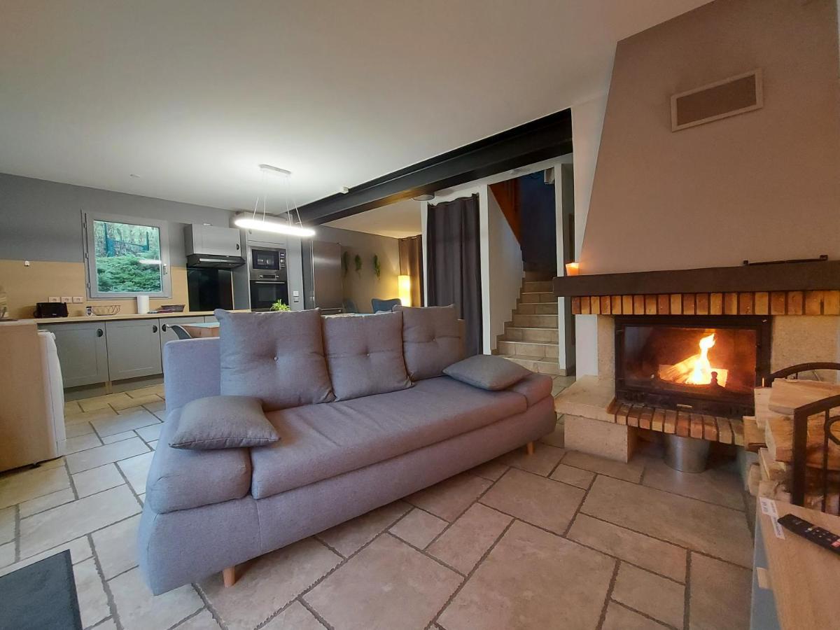 Entre Lac Et Montagne, Chaleureuse Maison 3 Pieces Avec Tres Belle Vue Lac D'Annecy. Terrasse, Jardin, Parking, Cheminee, Barbecue …. Сен-Жорьо Экстерьер фото
